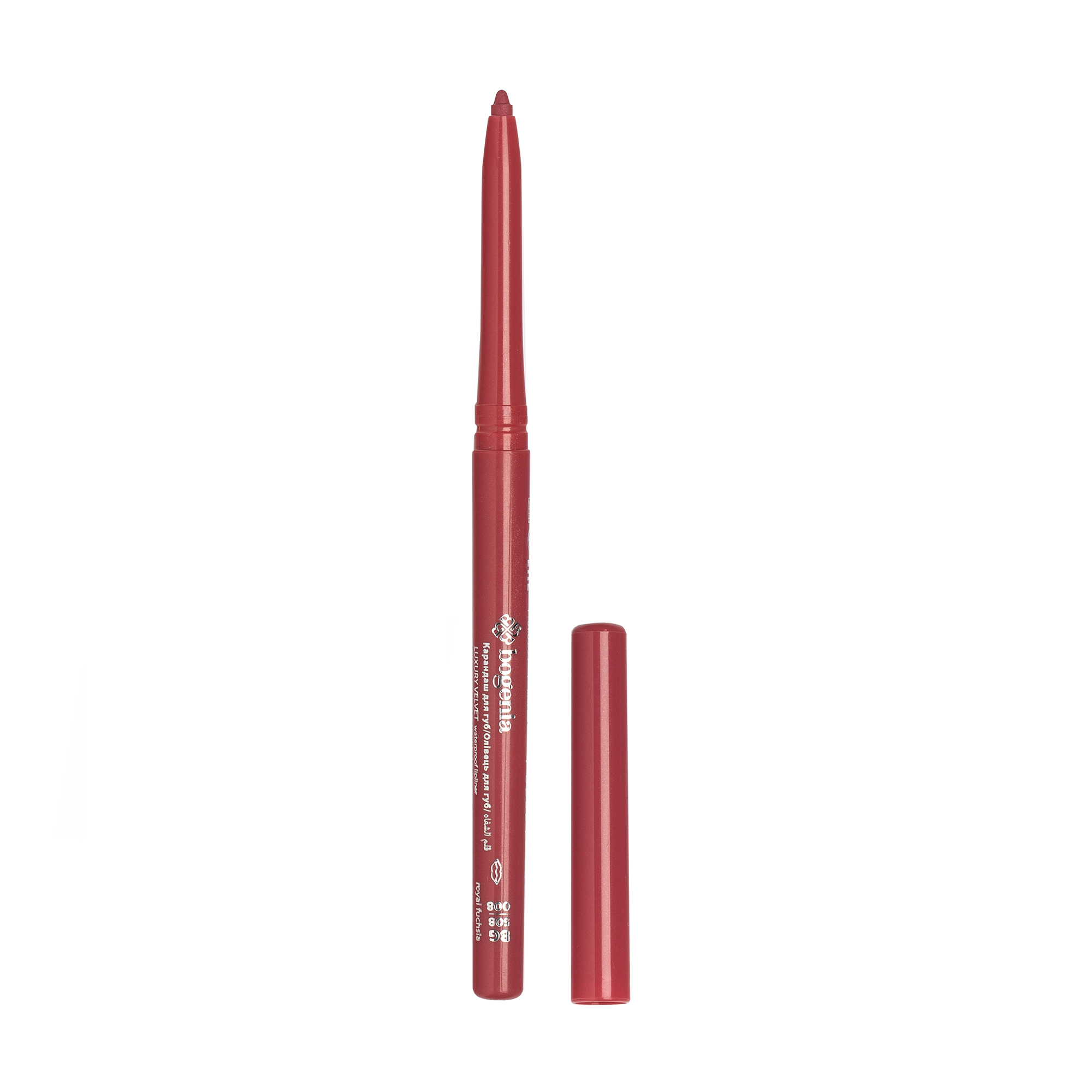 

Механічний олівець для губ Bogenia Lip Liner BG508, 008 Royal Fuchsia, 0.35 г