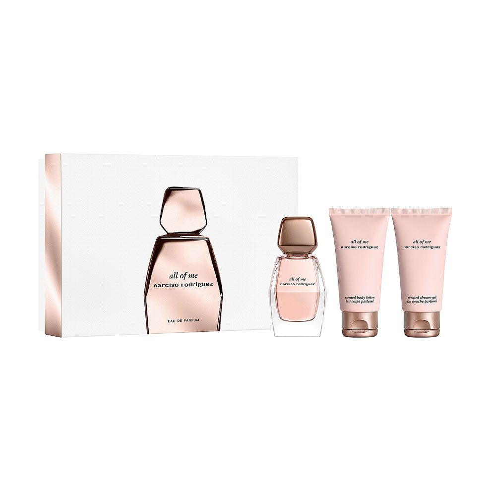 

Парфумований набір жіночий Narciso Rodriguez All Of Me (парфумована вода, 50 мл + лосьйон для тіла, 50 мл + гель для душу, 50 мл)