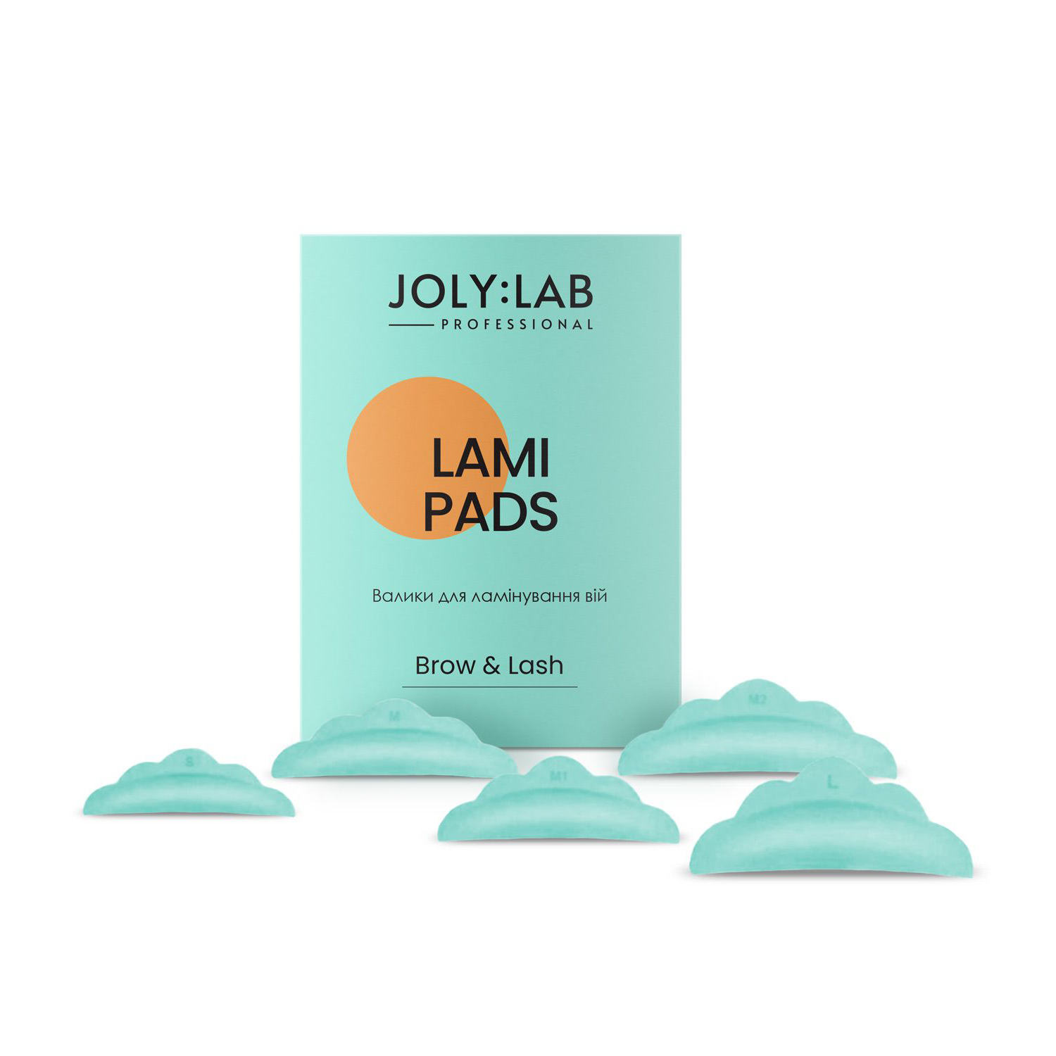 

Уцінка! Валики для ламінування вій Joly:Lab Brow & Lash Lami Pads розмір M, 1 пара