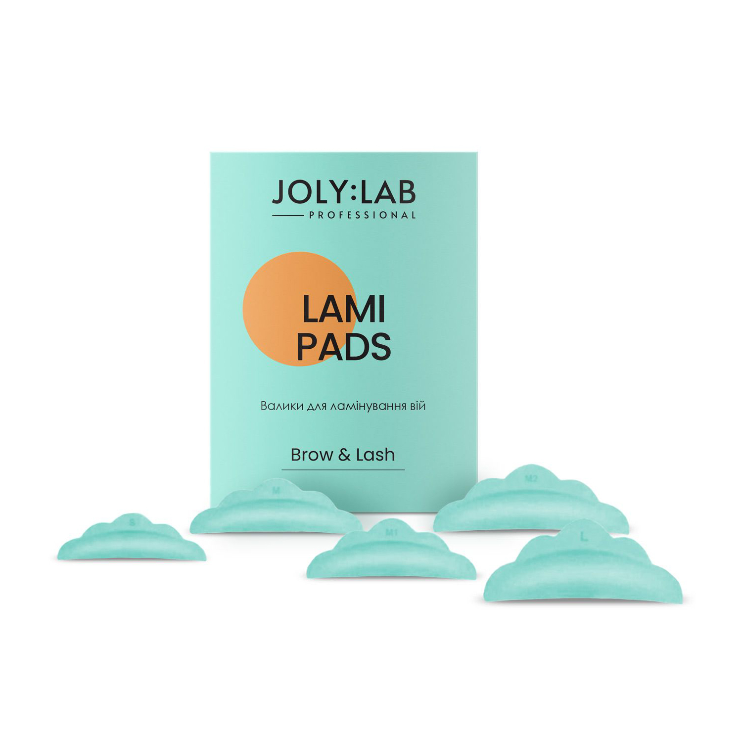 

Уцінка! Набір валиків для ламінування вій Joly:Lab Brow & Lash Lami Pads 5 розмірів, 5 пар