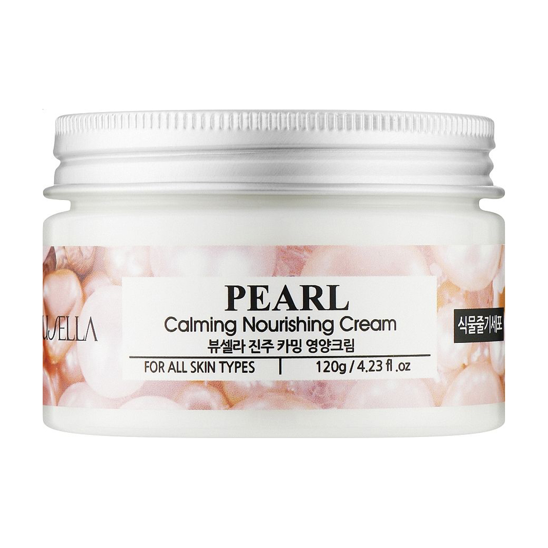 

Уцінка! Заспокійливий живильний крем для обличчя Juno Beausella Pearl Calming Nourishing Cream для всіх типів шкіри, з екстрактом перлів, 120 г
