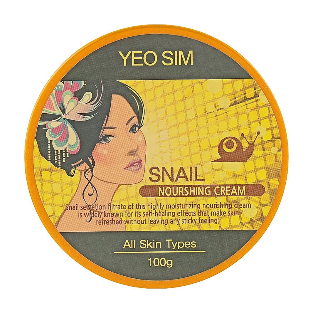 

Уцінка! Живильний крем для обличчя Juno Yeo Sim Snail Nourishing Cream з муцином равлика, 100 г