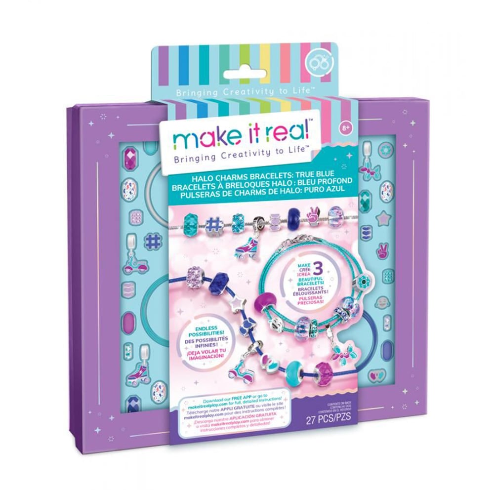 

Набір для створення браслетів Make it Real Синє сяйво, 27 елементів, від 8 років (MR1721)