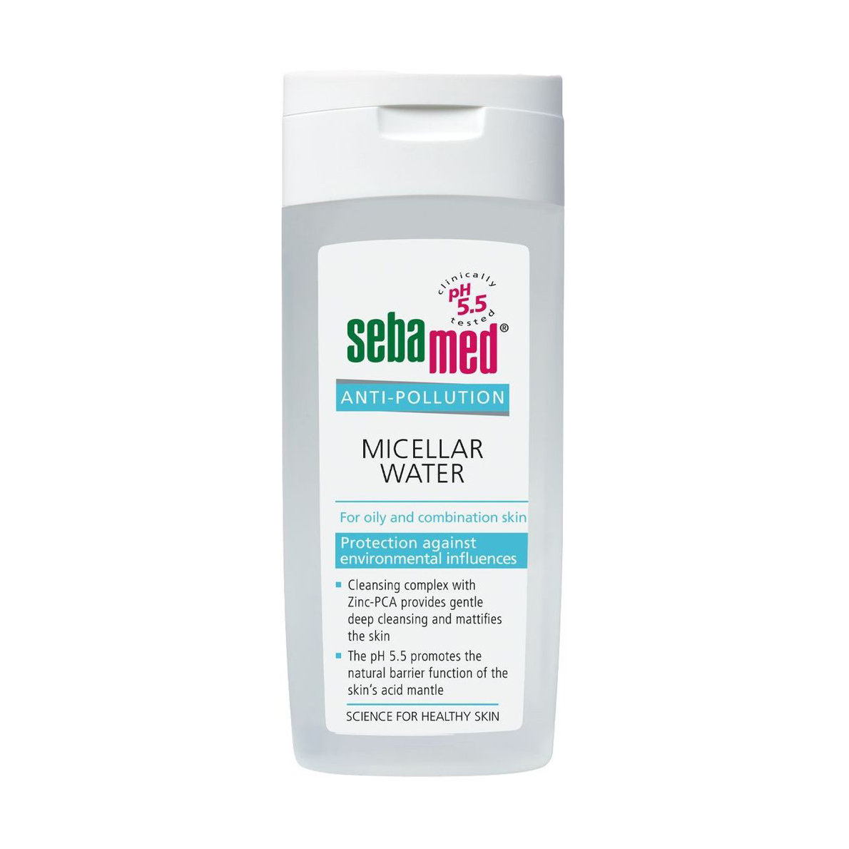 

Уцінка! Міцелярна вода Sebamed Anti-Pollution Micellar Water For Oily To Combination Skin для жирної та комбінованої шкіри, 200 мл