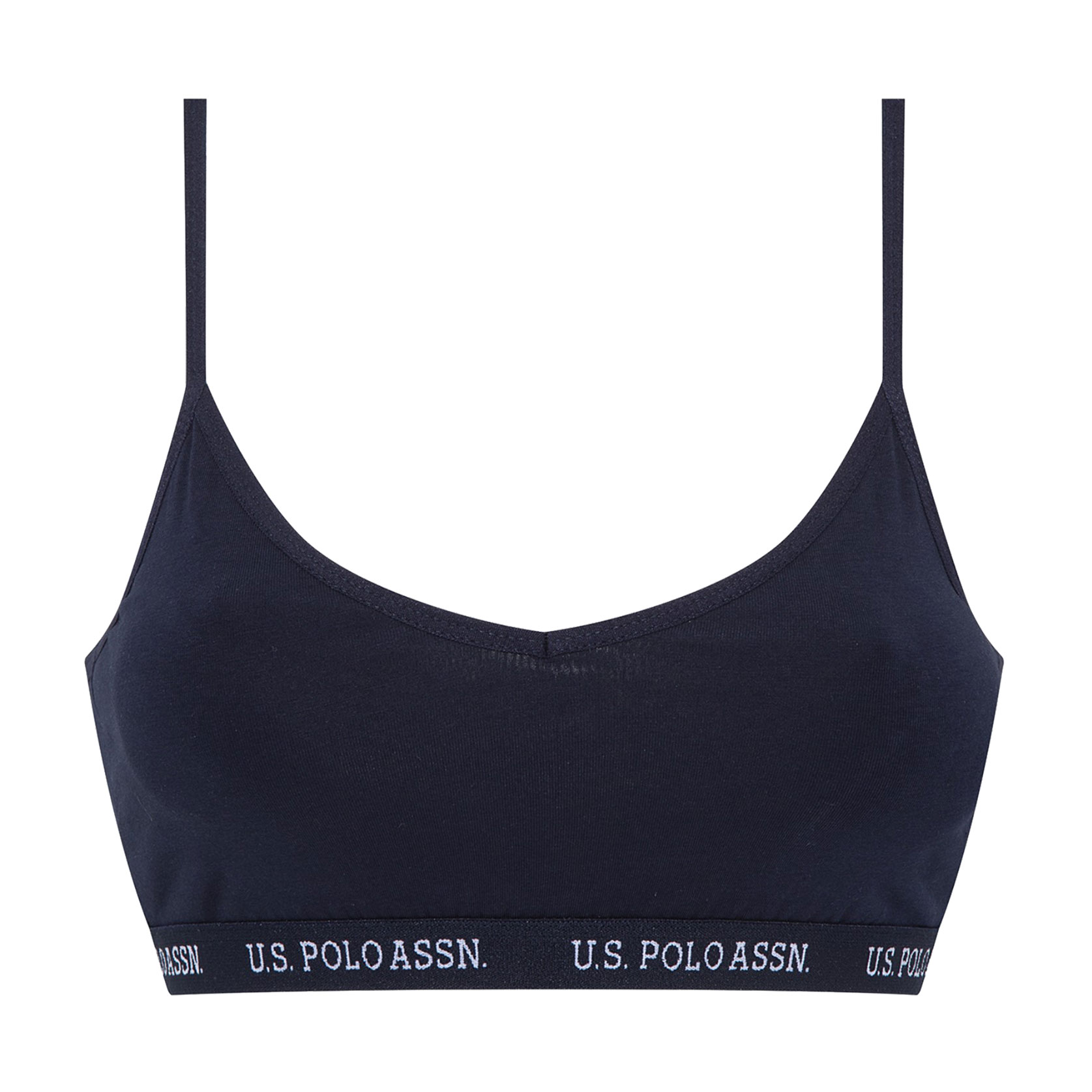 

Топ жіночий U.S. Polo Assn. 66116 на тонку бретельку, Dark Navy, розмір 40
