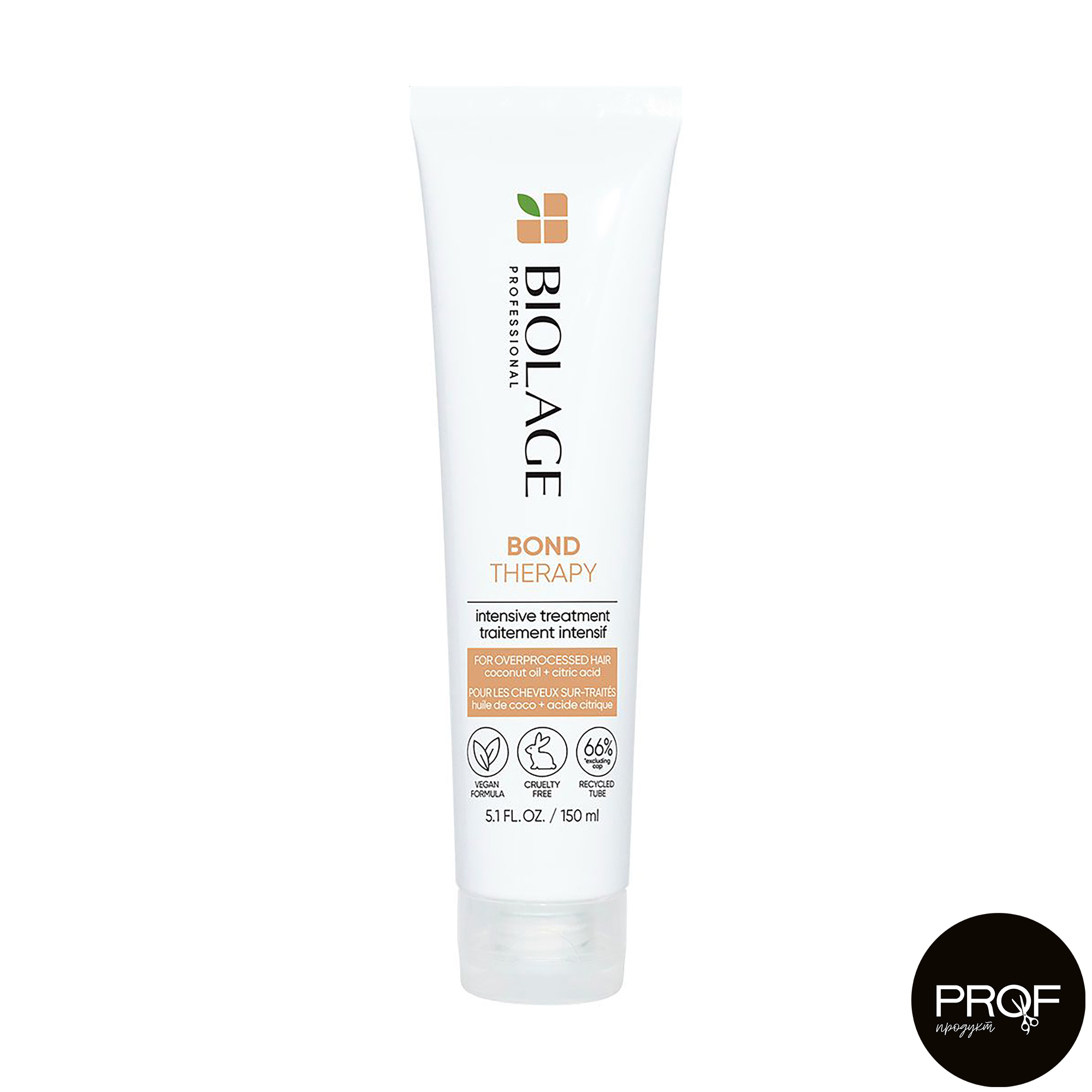 

Інтенсивний пре-шампунь для хімічно-пошкодженого волосся Biolage Bond Therapy Intensive Treatment, 150 мл