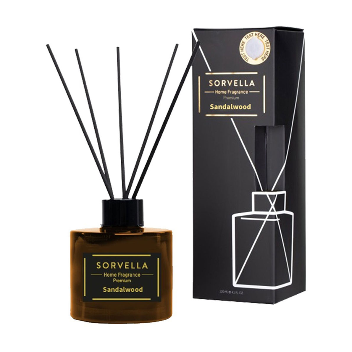 

Уцінка! Аромадифузор Sorvella Perfume Home Fragrance Premium Sandalwood, 120 мл