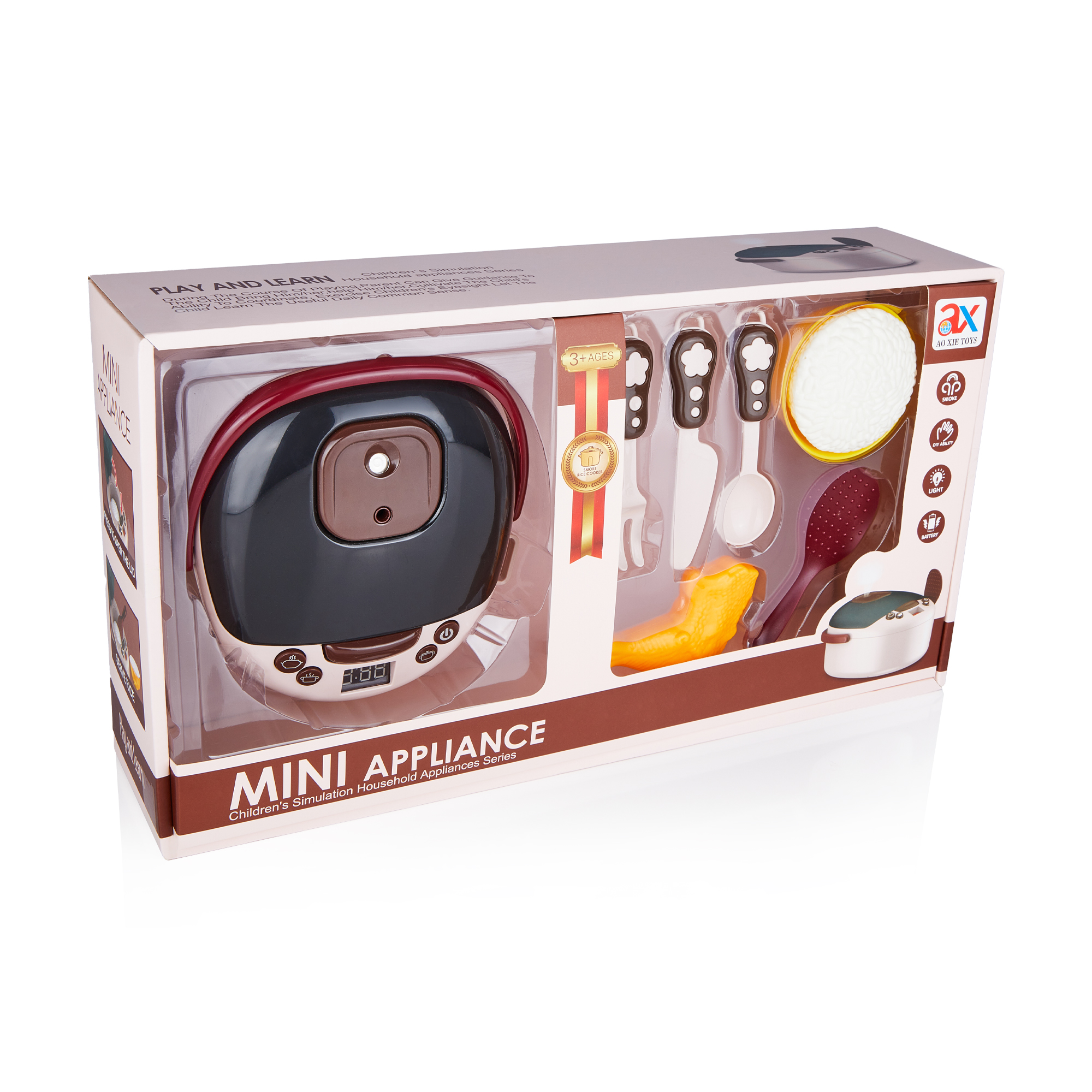 

Ігровий набір побутової техніки AO XIE TOYS мультиварка (6746A/ZY1310331)