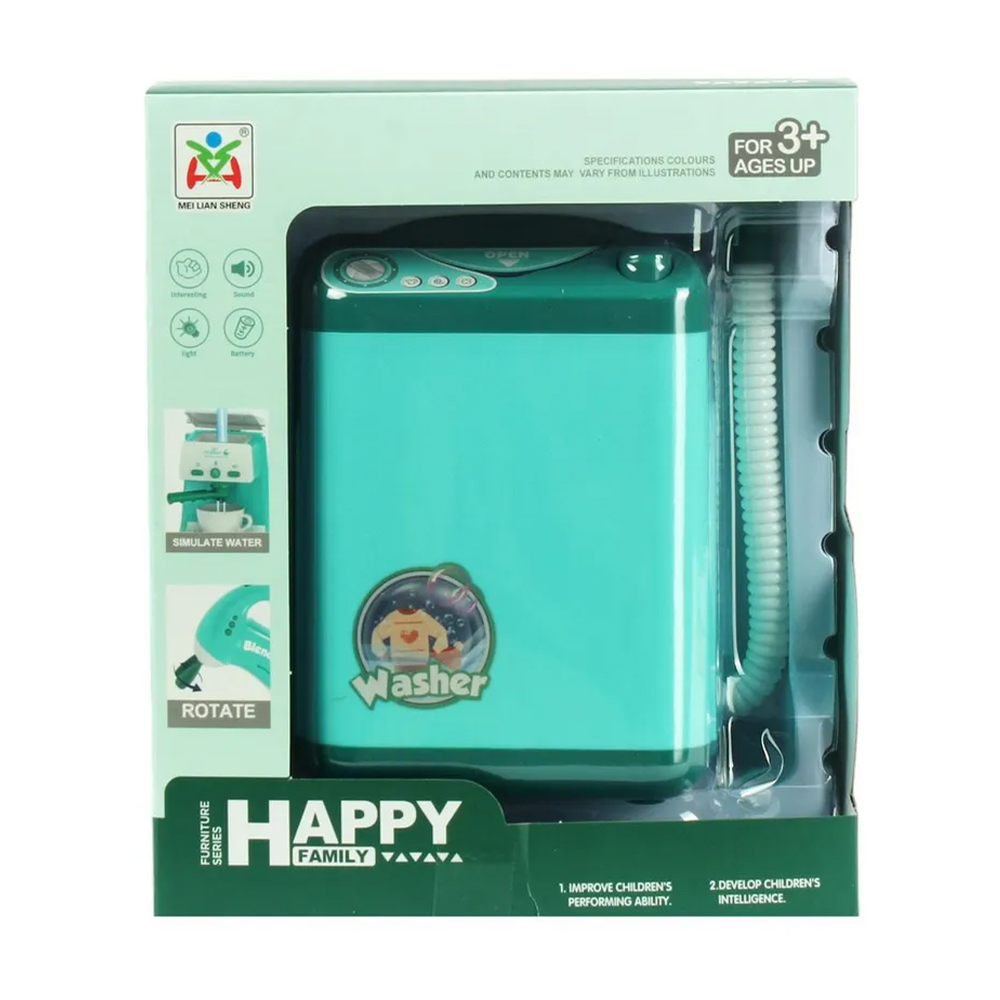 

Дитяча іграшка MEI LIAN SHENG пральна машина (LS820Q33/ZY1441100)