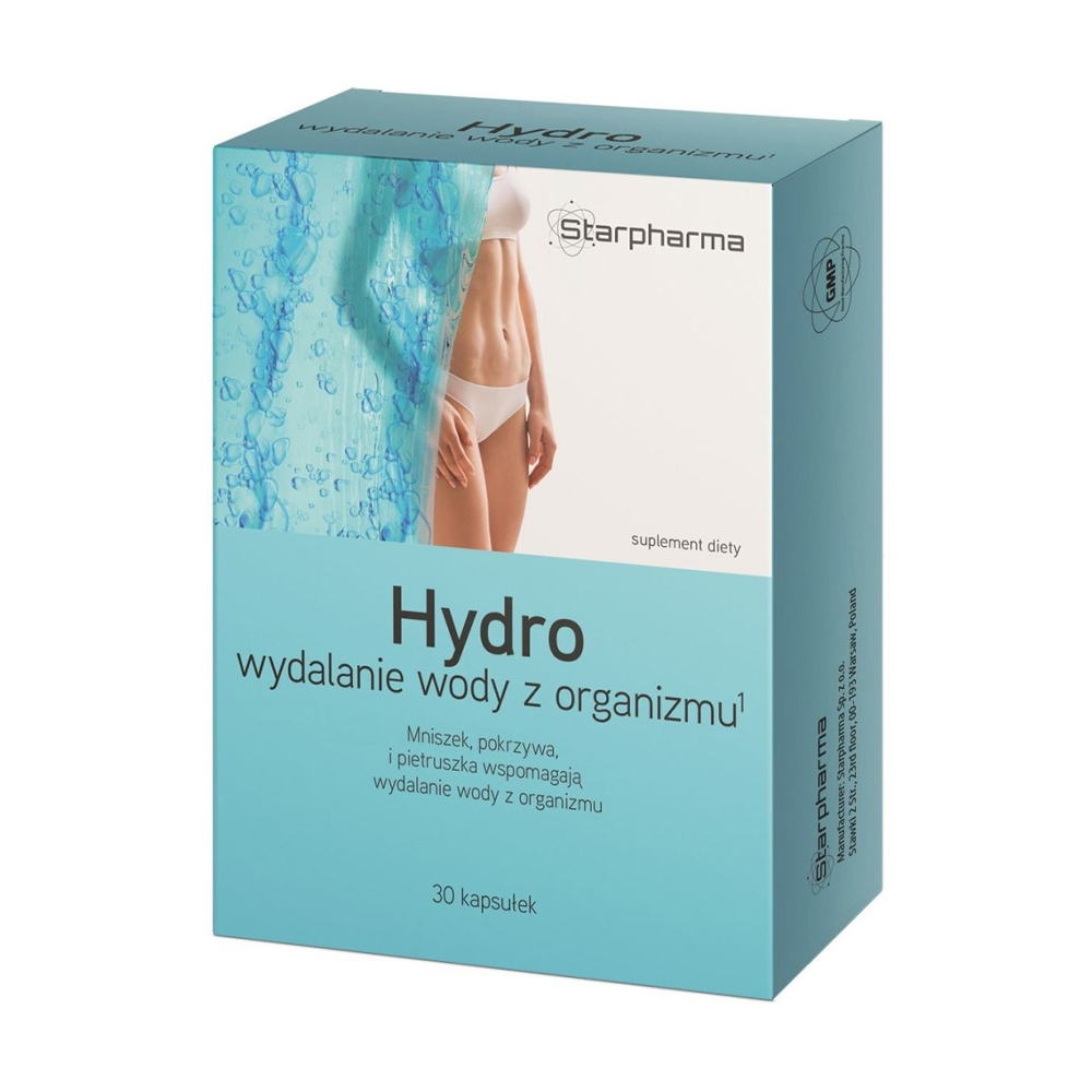 

Уцінка! Гідро Виведення води з організму Starpharma Hydro, 30 капсул