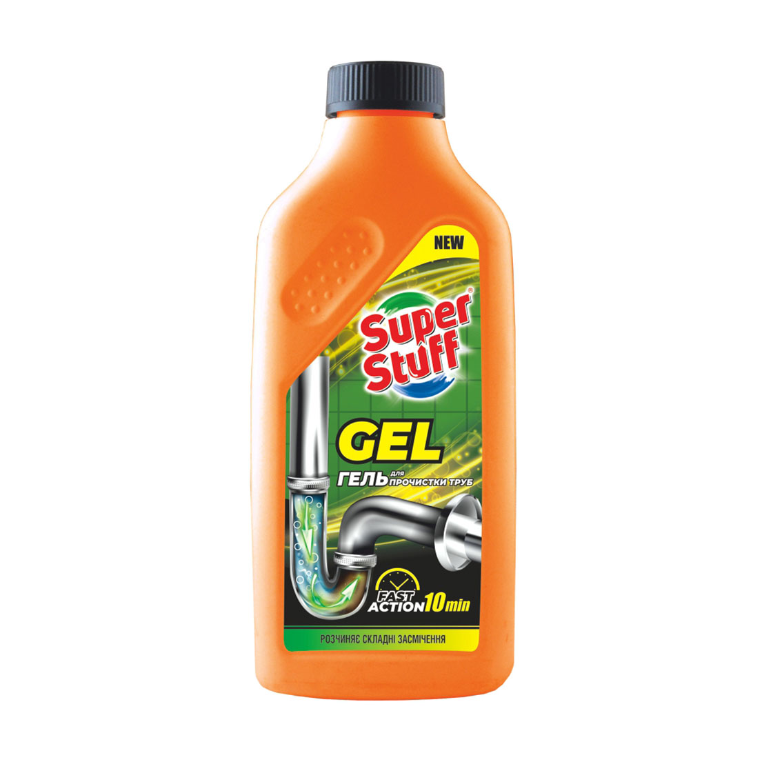 

Уцінка! Гель для прочищення труб Super Stuff Gel, 500 мл