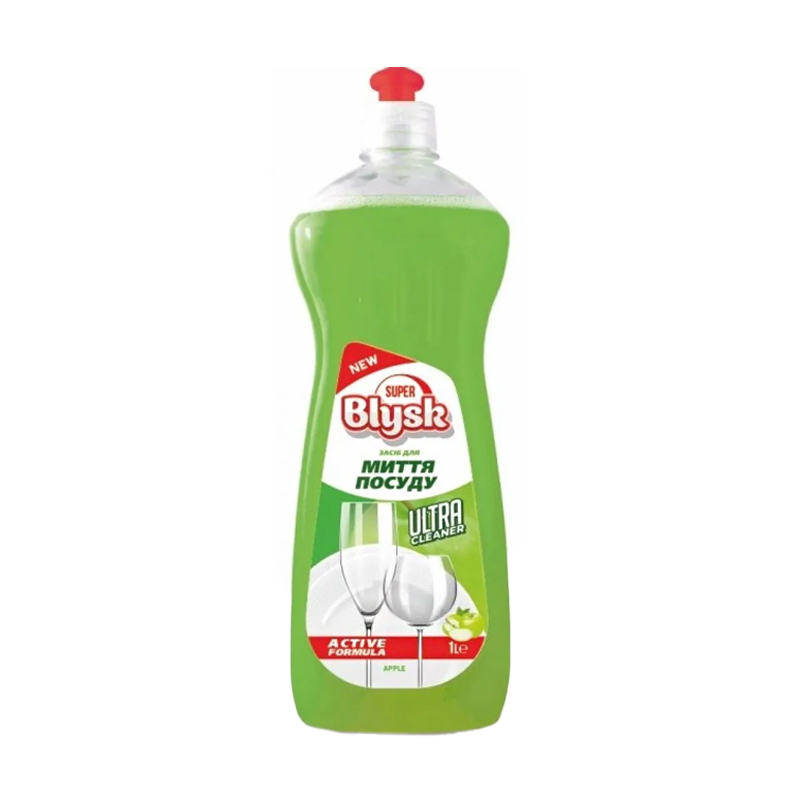 

Засіб для миття посуду Super Blysk Apple, 1 л