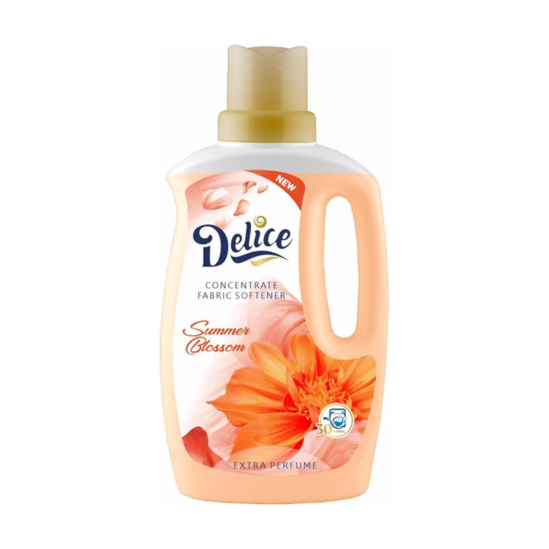 

Кондиціонер для білизни Delice Summer Blossom, 30 циклів прання, 1 л