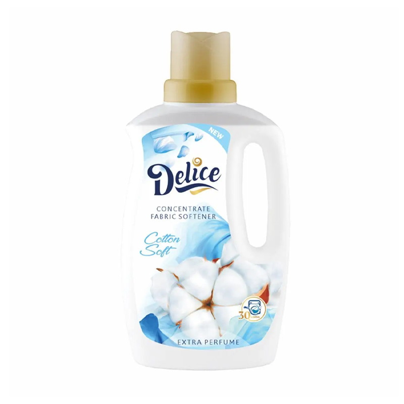 

Кондиціонер для білизни Delice Cotton Soft, 30 циклів прання, 1 л