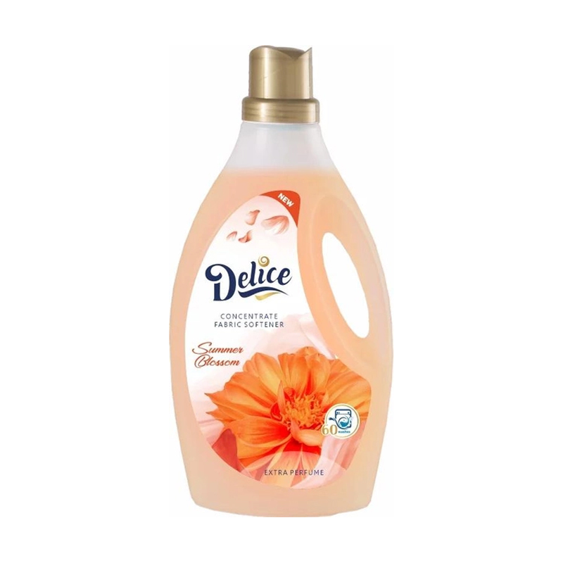 

Кондиціонер для білизни Delice Summer Blossom, 60 циклів прання, 2 л