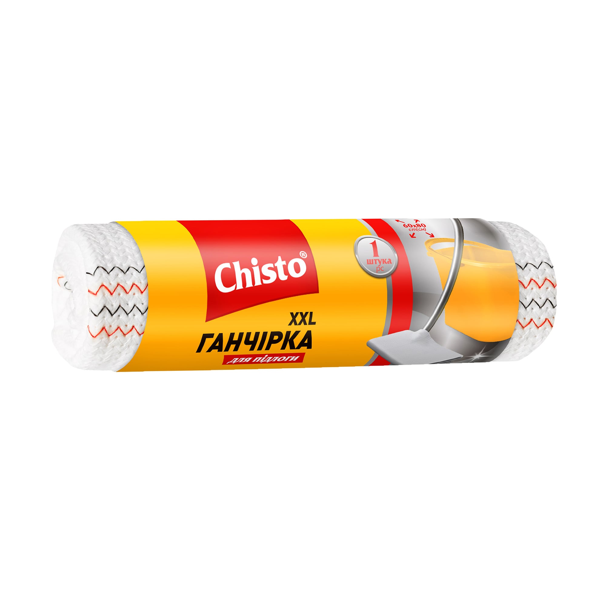 

Ганчірка для підлоги Chisto XXL 60*80 см, 1 шт