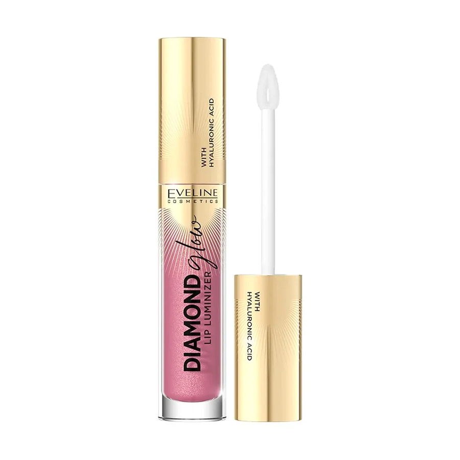 

Уцінка! Блиск для губ Eveline Cosmetics Diamond Glow Lip Luminizer з гіалуроновою кислотою, 05 Toffee, 4.5 мл