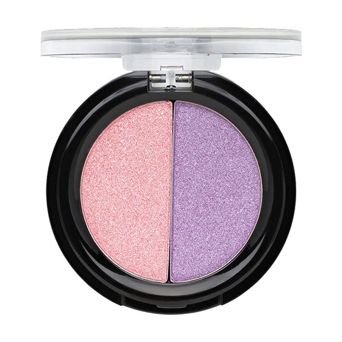 

Тіні для повік Aden Shine Eyeshadow Powder Duo 04 Rose/Purple, 1.7 г