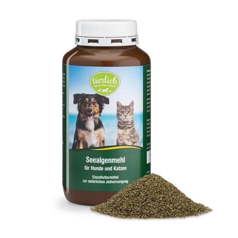 

Борошно з морських водоростей для собак та кішок Tierlieb Seaweed Meal For Dogs And Cats, 300 г