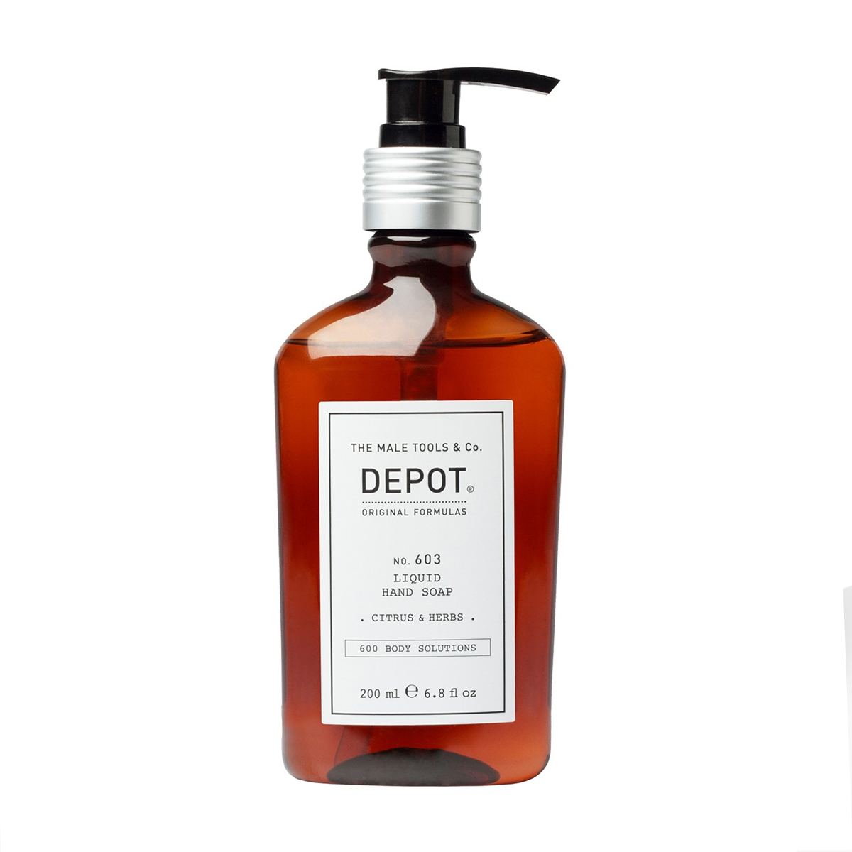 

Уцінка! Чоловіче рідке мило для рук Depot 603 Liquid Hand Soap Cajeput & Myrtle, 200 мл