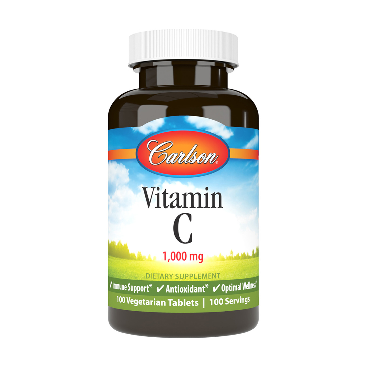 

Вітамін С Carlson Labs C-Gel Vitamin C 1000 мг, 100 гелевих капсул
