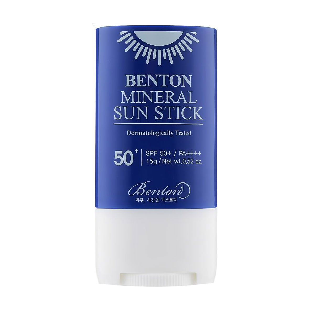 

Уцінка! Сонцезахисний стік для обличчя Benton Mineral Sun Stick, SPF 50+/PA++++, на мінеральній основі, 15 г