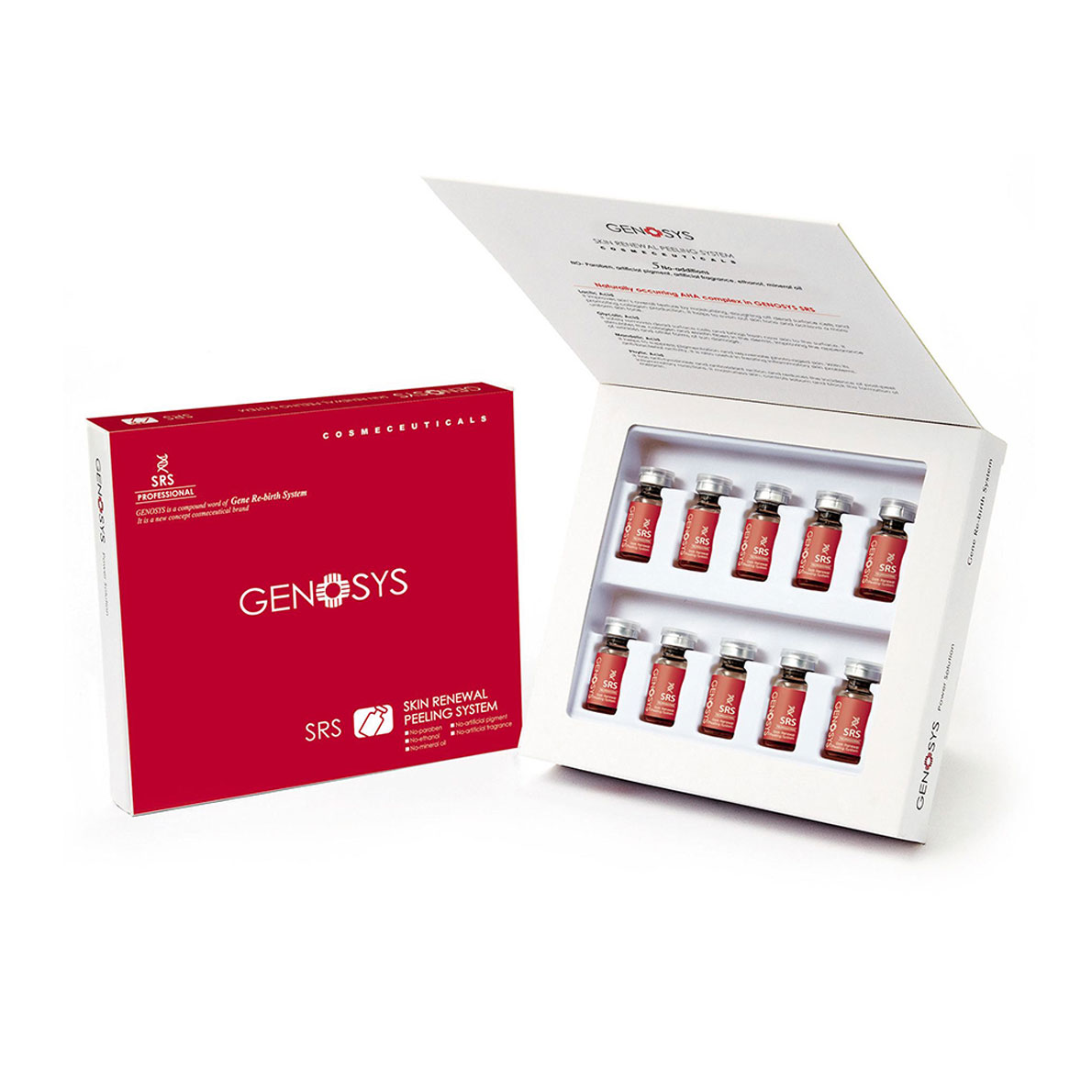 

Уцінка! Пілінг для обличчя Genosys SRS Skin Renewal Peeling System для боротьби з віковими змінами шкіри, 10*2 мл