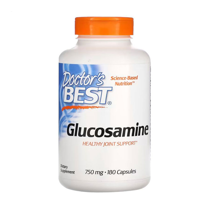 

Уцінка! Глюкозамін сульфат Doctor's Best Glucosamine Sulfate 750 мг, 180 капсул