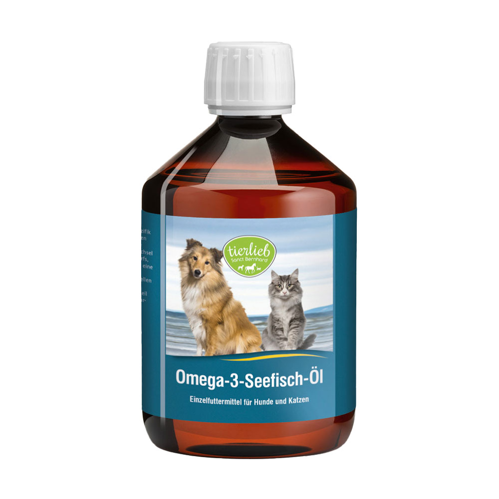 

Уцінка! Вітаміни для кішок та собак Tierlieb Omega 3 Риб`ячий жир, 500 мл