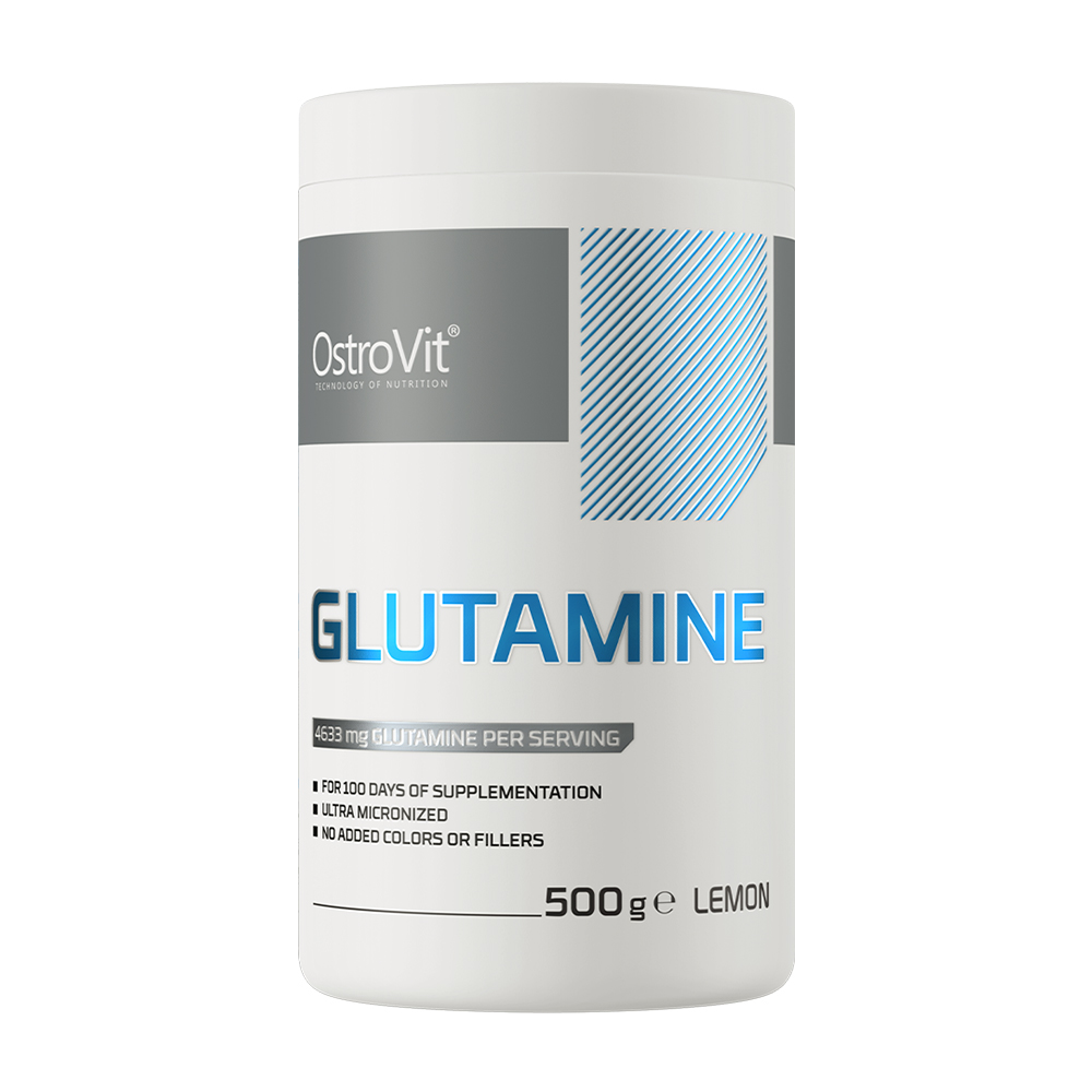 

Глютамін OstroVit Glutamine зі смаком лимону, в порошку, 500 г