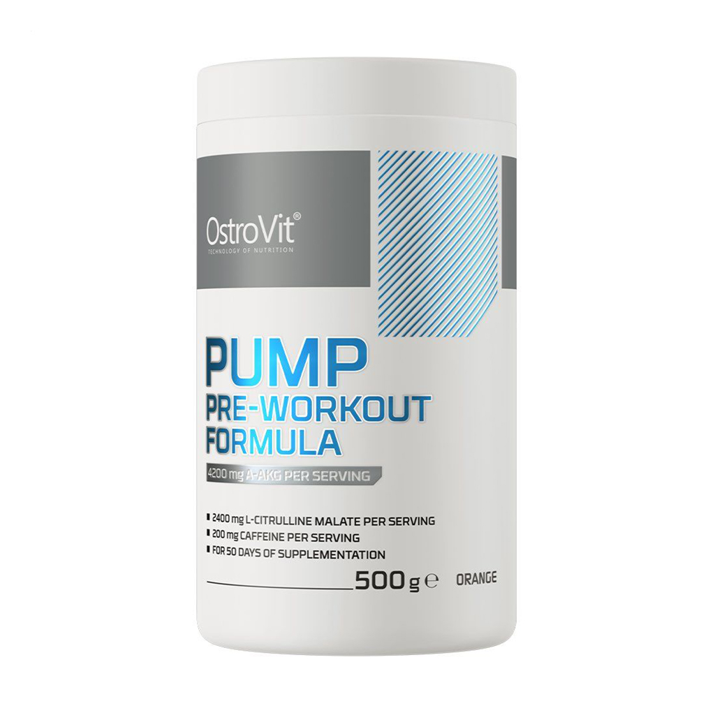 

Передтренувальний комплекс OstroVit Pump Pre-Workout Formula Вишня, в порошку, 500 г