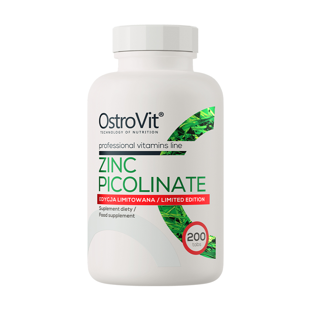 

Піколінат цинку OstroVit Limited Edition Zinc Picolinate, 200 таблеток