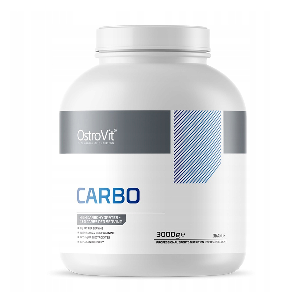 

Вуглеводи OstroVit Carbo зі смаком апельсина, в порошку, 3 кг