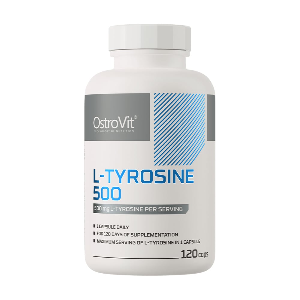 

Амінокислоти OstroVit L-Tyrosine 500 мг, 120 капсул