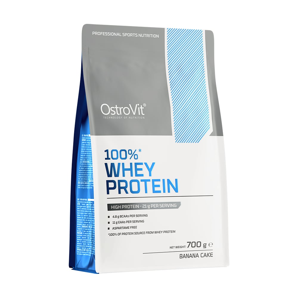 

Протеїн OstroVit 100% Whey Protein зі смаком бананового кексу, в порошку, 700 г