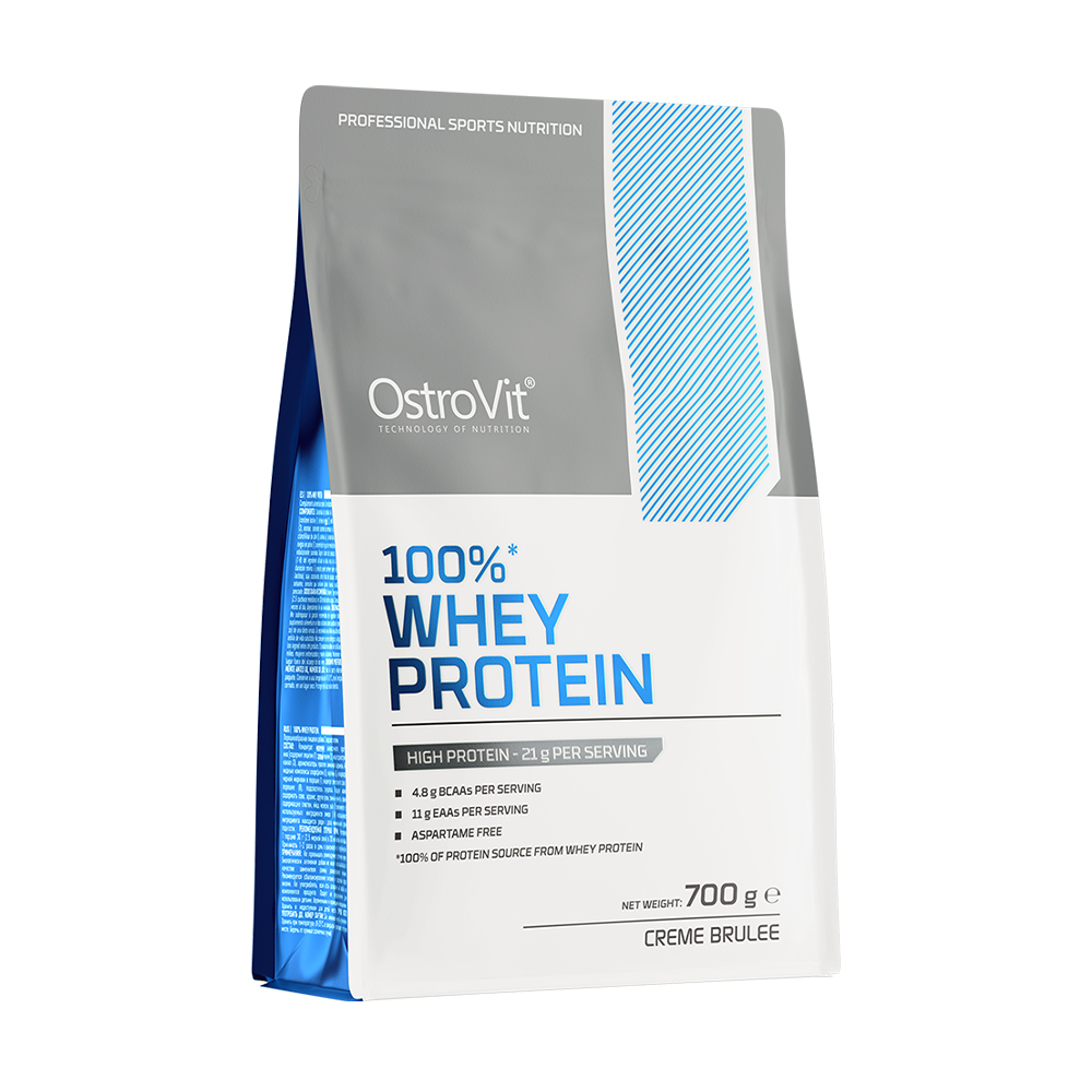 

Протеїн OstroVit 100% Whey Protein зі смаком крем брюле, в порошку, 700 г