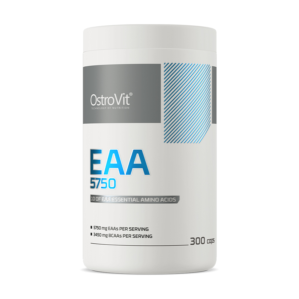 

Уцінка! Амінокислоти OstroVit EAA 5750 мг, 300 капсул