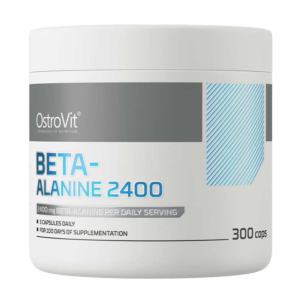 

Уцінка! Бета-аланін OstroVit Beta-Alanine 2400 мг, 300 капсул