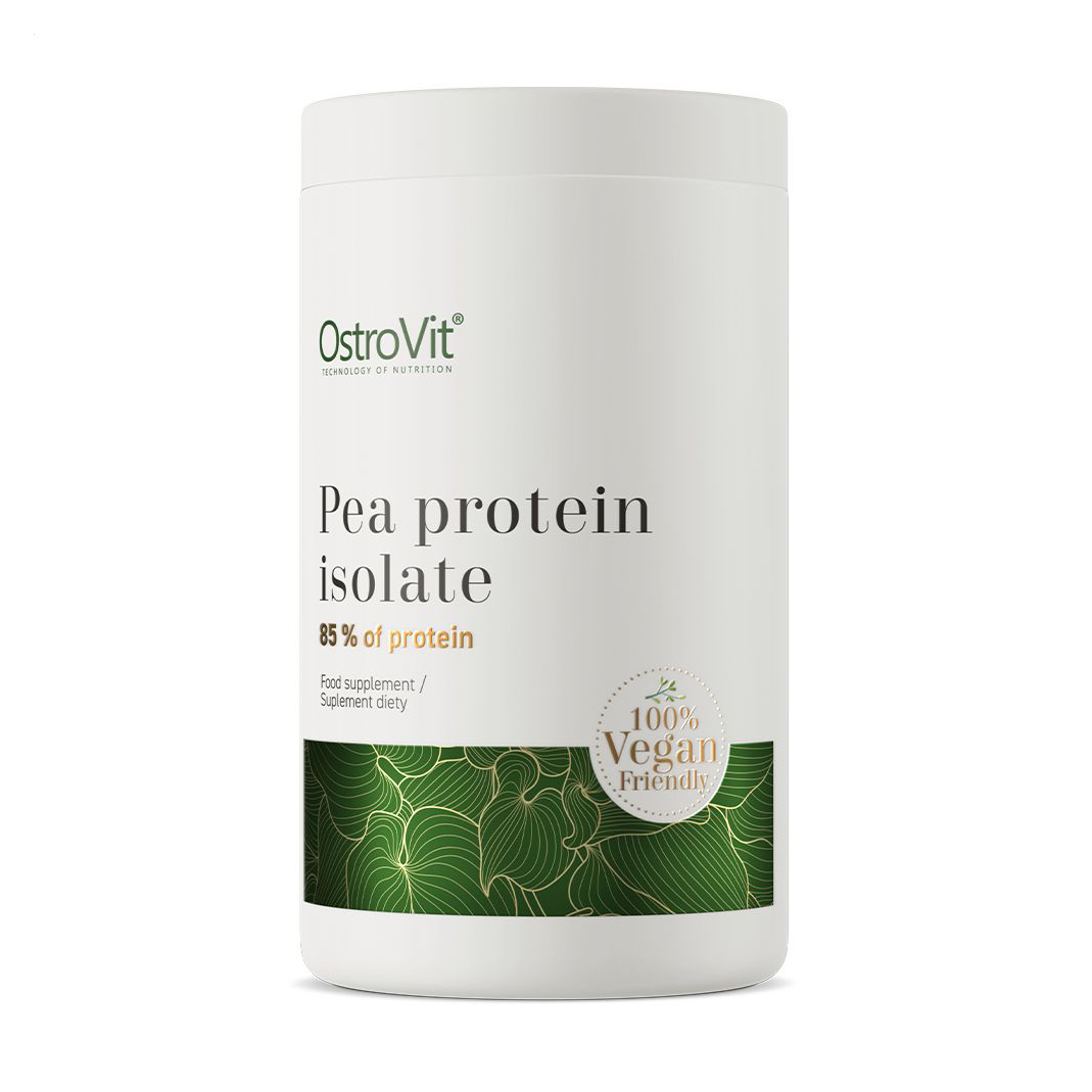 

Ізолят горохового протеїну OstroVit Pea Protein Isolate з натуральним смаком, в порошку, 480 г