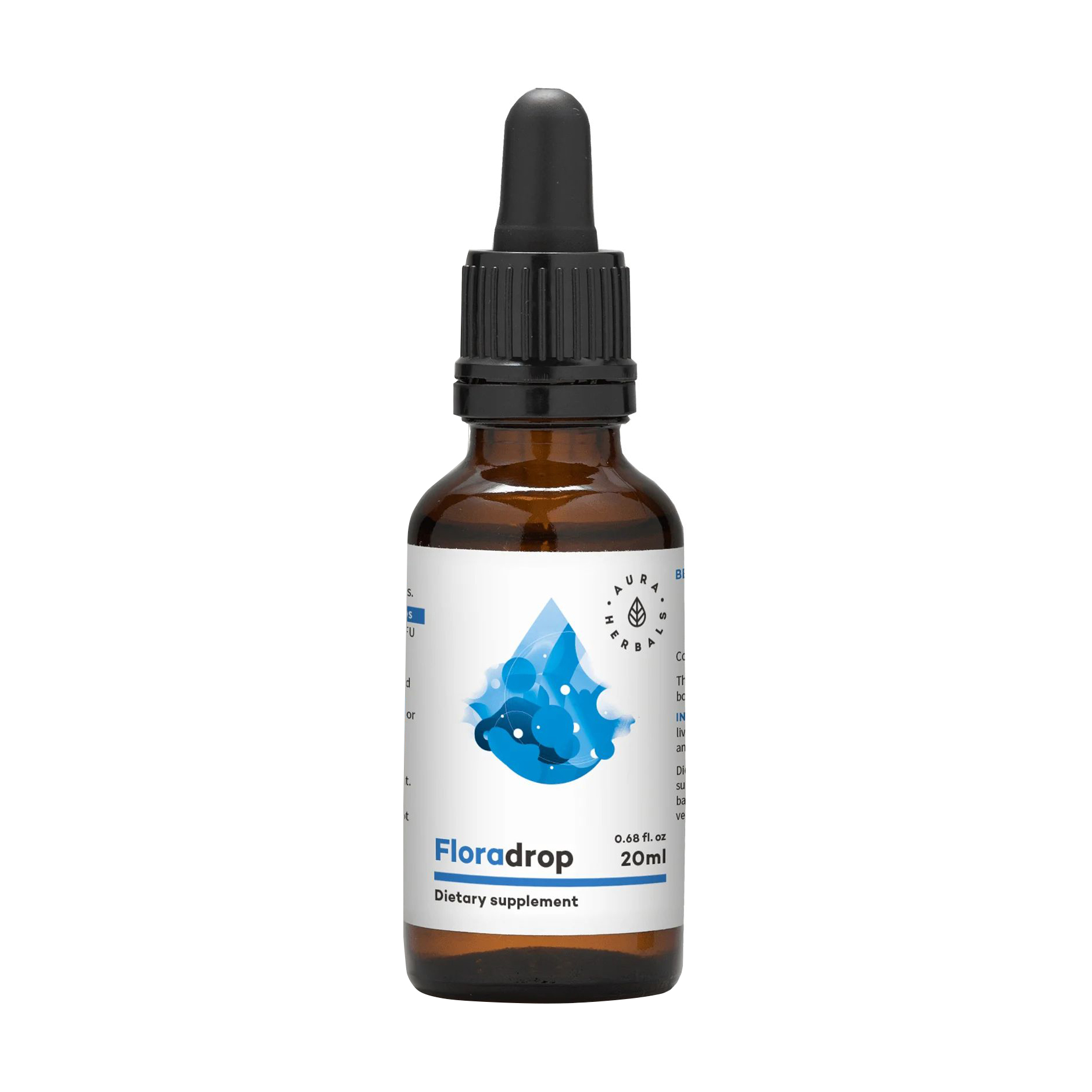 

Уцінка! Пробіотик Aura Herbals Floradrop Lactobacillus Rhamnosus GG в краплях, 20 мл