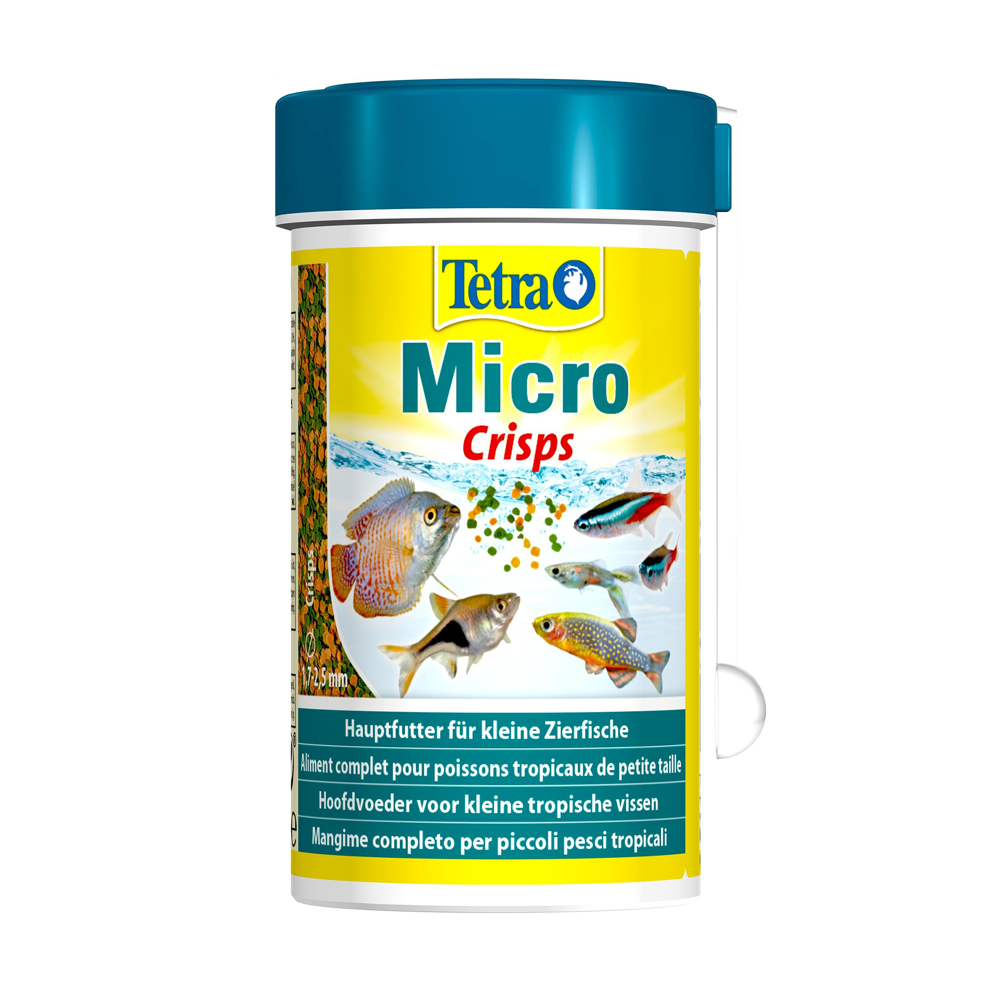

Корм для акваріумних тропічних риб Tetra Micro Crisps в чипсах, 100 мл