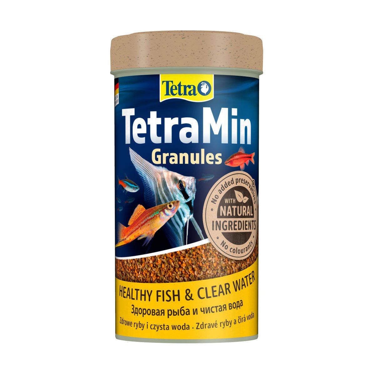 

Корм для акваріумних риб Tetra Min Granules в гранулах, 100 г