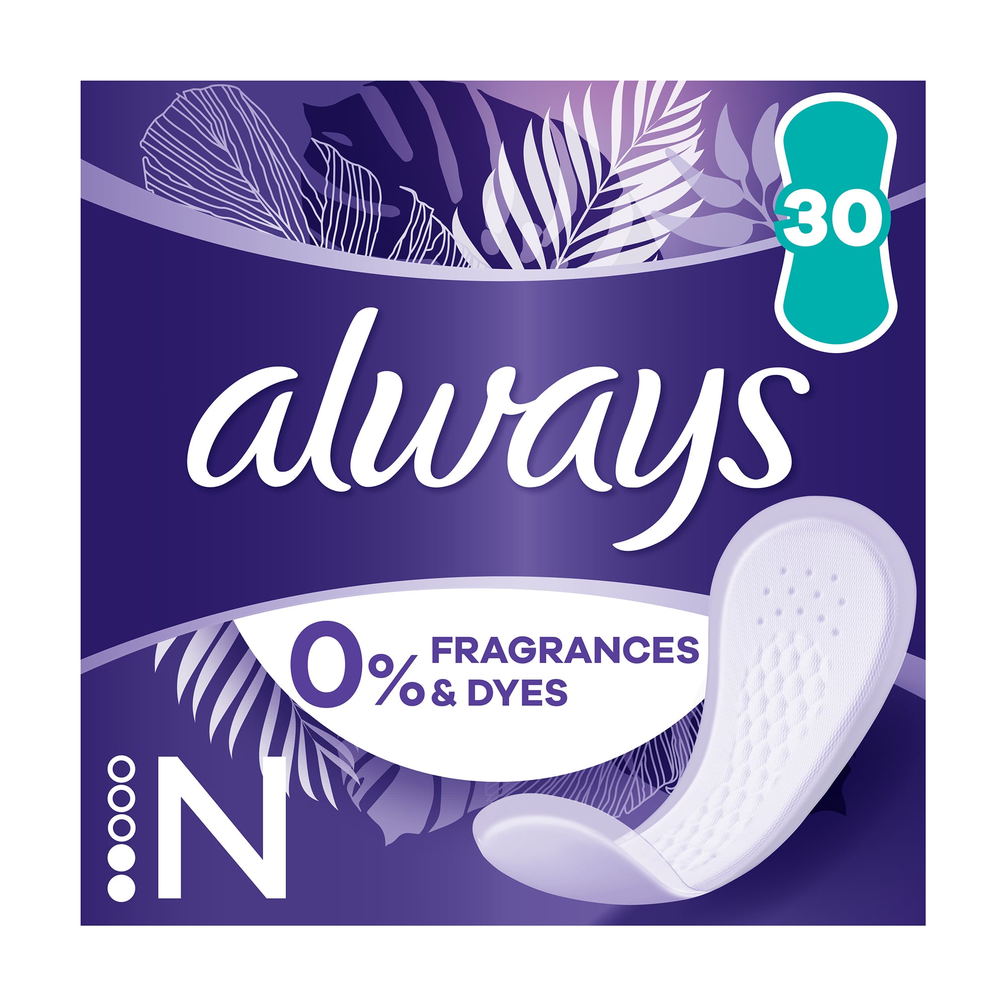 

Щоденні прокладки Always Daily Fresh Normal Без запаху, 30 шт