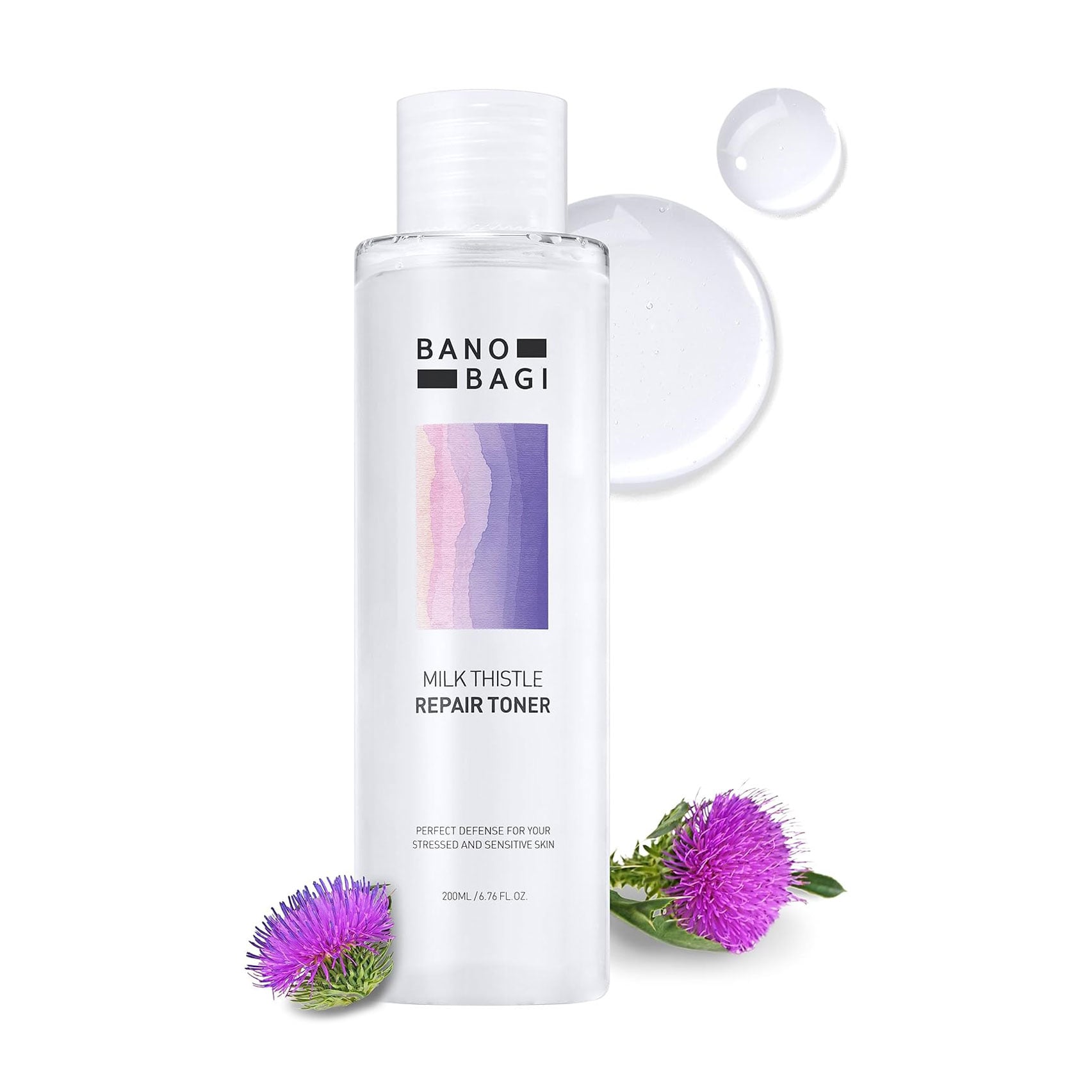 

Уцінка! Відновлювальний тонер для обличчя Banobagi Milk Thistle Repair Toner, 200 мл