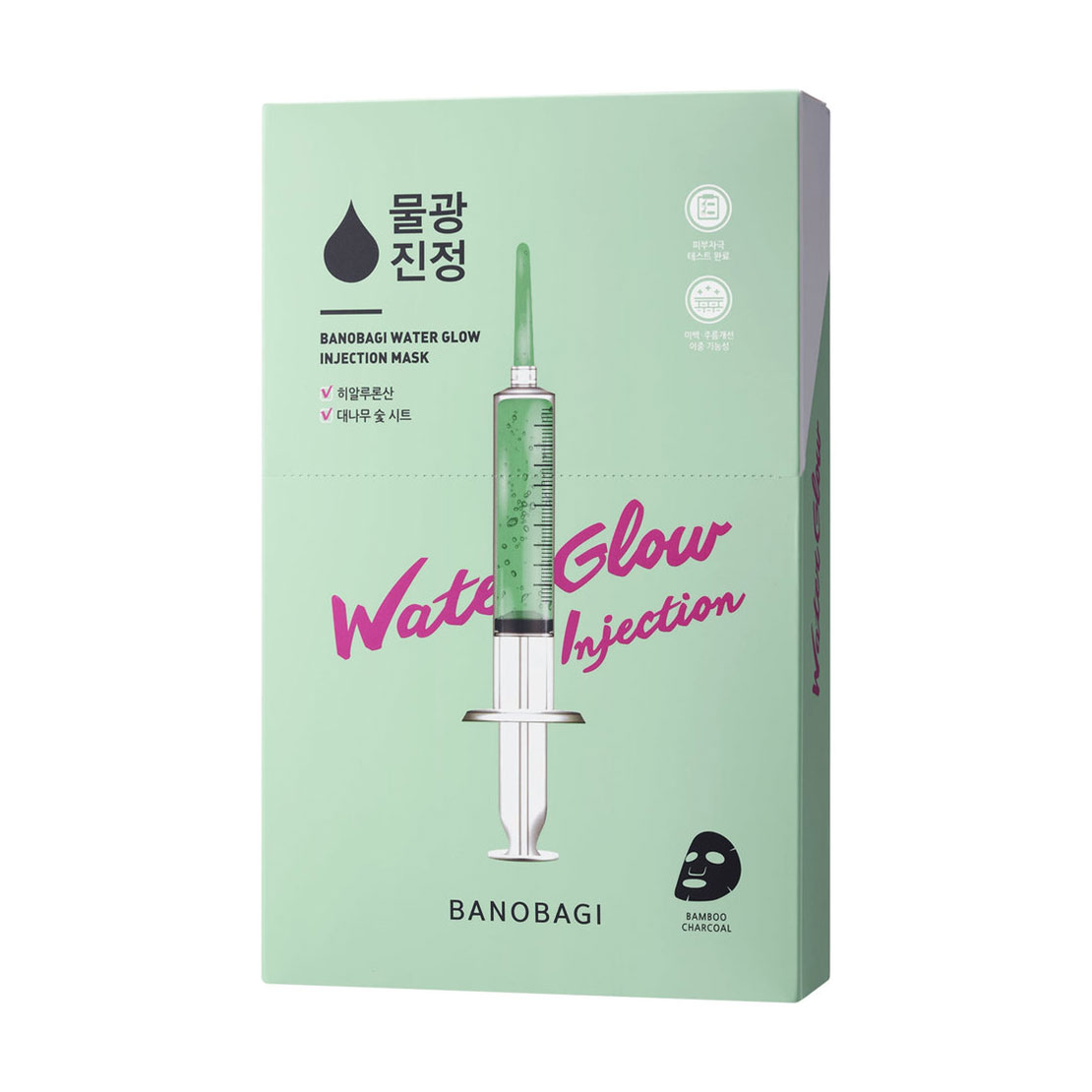 

Уцінка! Зволожувальна тканинна маска для обличчя Banobagi Water Glow Injection Mask, 10*30 г