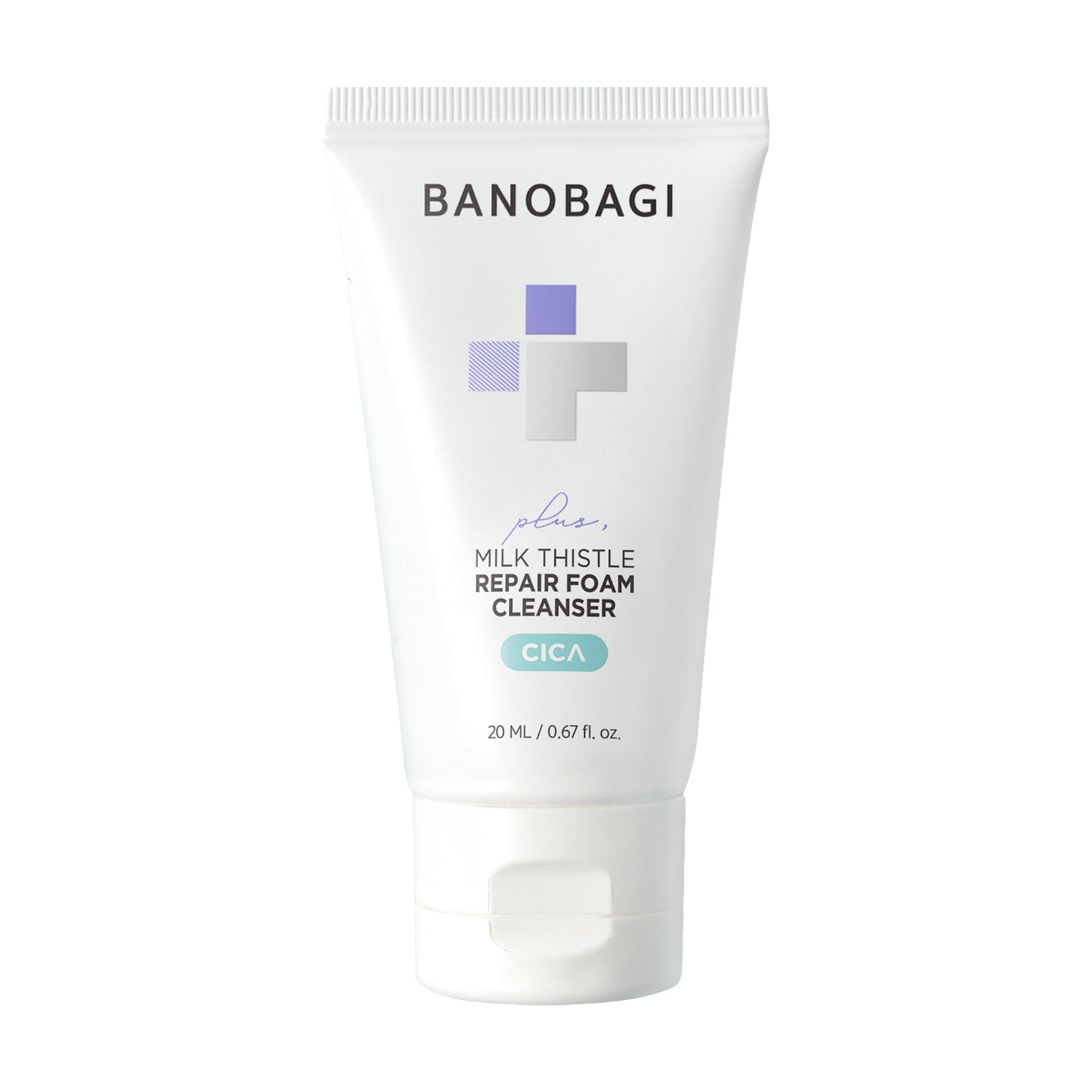 

Уцінка! Пінка для вмивання Banobagi Milk Thistle Repair Cica Foam Cleanser Plus, 20 мл