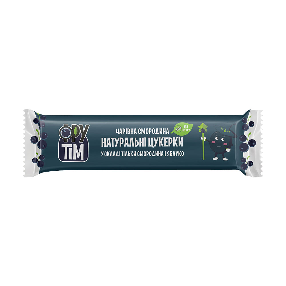 

Уцінка! Натуральні цукерки Фрутiм Чарівна смородина, 20 г