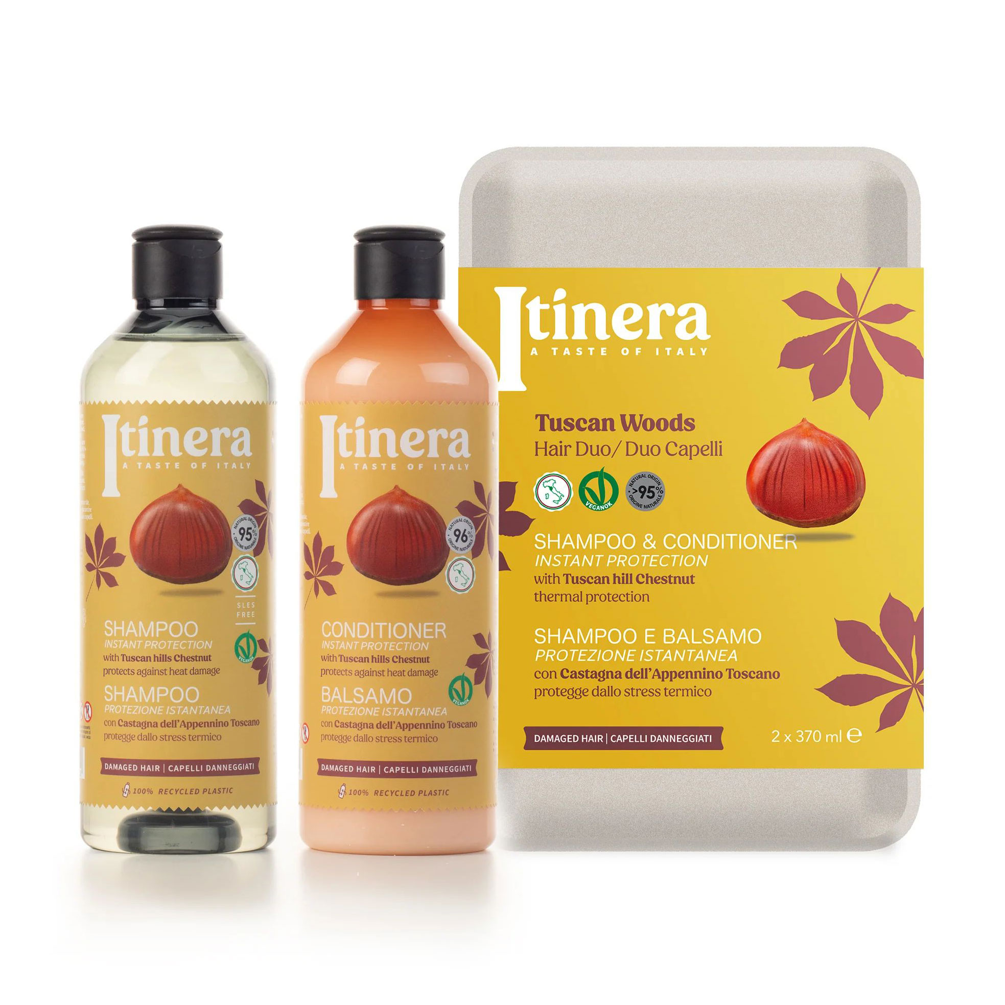 

Уцінка! Набір для волосся Itinera Tuscan Woods Kit (шампунь, 370 мл + кондиціонер, 370 мл)