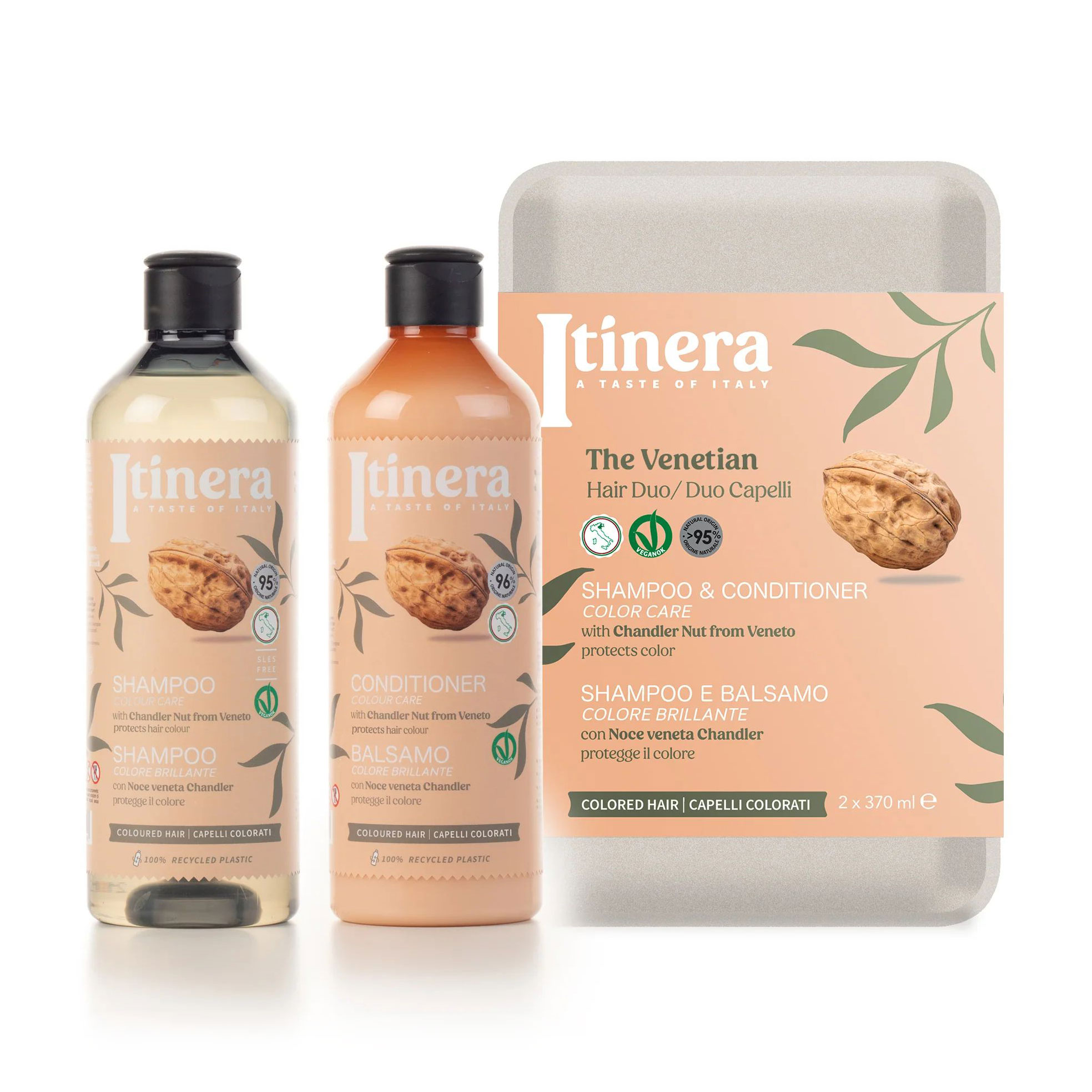 

Уцінка! Набір для волосся Itinera The Venetian Kit (шампунь, 370 мл + кондиціонер, 370 мл)