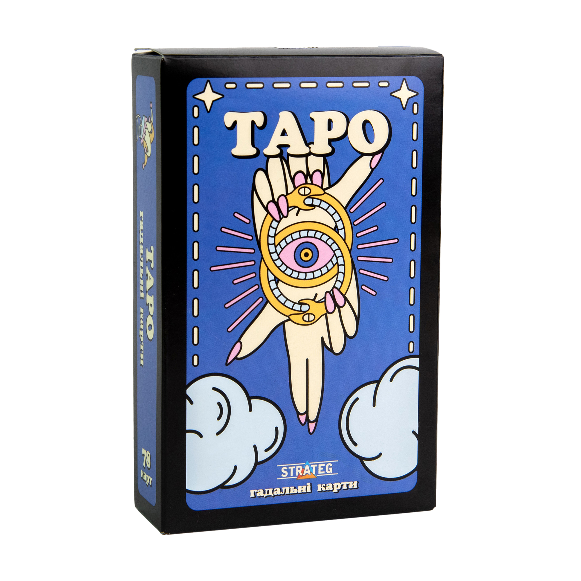 

Гадальні карти Strateg Таро, 12.8*8.1*2.9 см, від 18 років, 78 шт (30482)